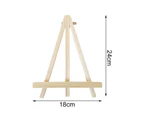 Wooden Easel Multi-purpose Stable Solid Mini Wedding Table Card Stand Display Holder for Office