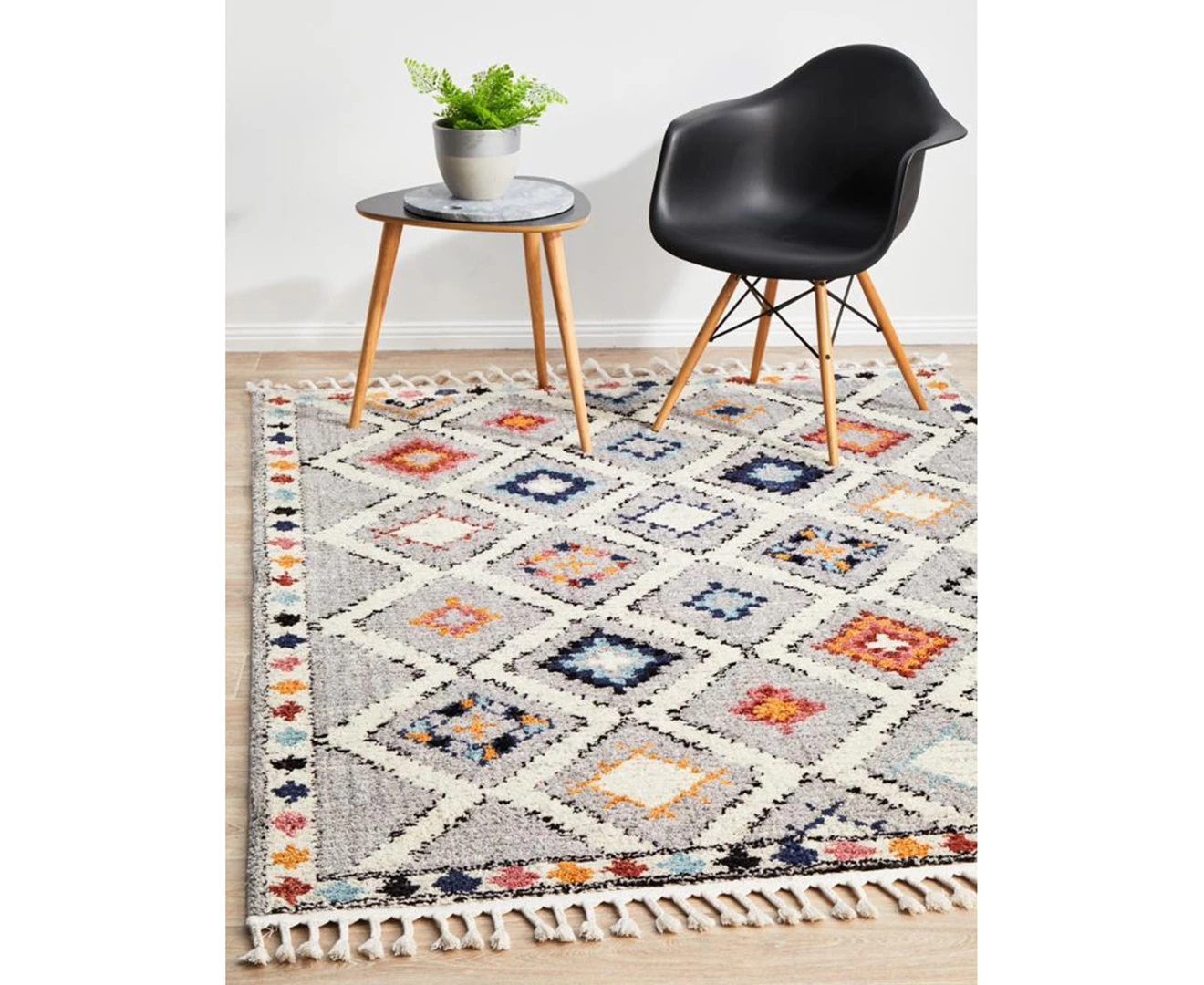 Rug Culture Marrakesh 555 Rectangular Rug - Grey