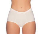 Bendon Women's Body Cotton Trouser Brief 2-Pack - Rhubarb/Linen