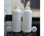 Sunshine 1000ml Plastic Laundry Detergent Container Liquid Soap Bottle Empty Lotion Jar-White