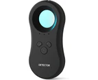 Peep-free Camera Detector with LED Flash, Portable Pinhole Camera, Luggage and Personal Alarm 3-in-1 Functional Defense