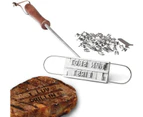 Bbq Bbq Grill Branding Iron With 55 Detachable Letters Diy Meat Steak Burger Bbq Tool Set