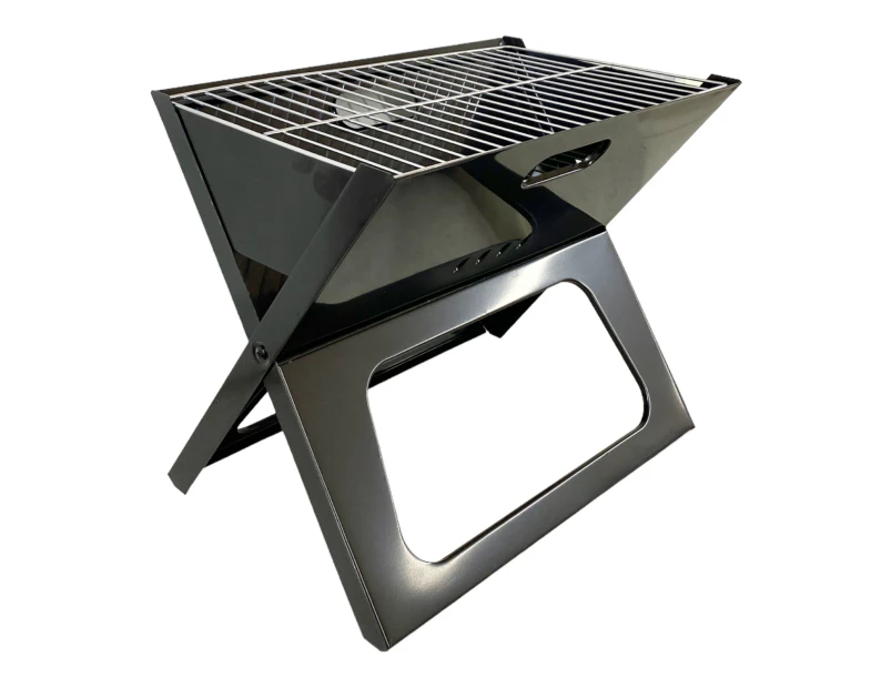 Portable Foldable Charcoal Grill Outdoor BBQ Barbecue (44 x28.5x36.5cm)