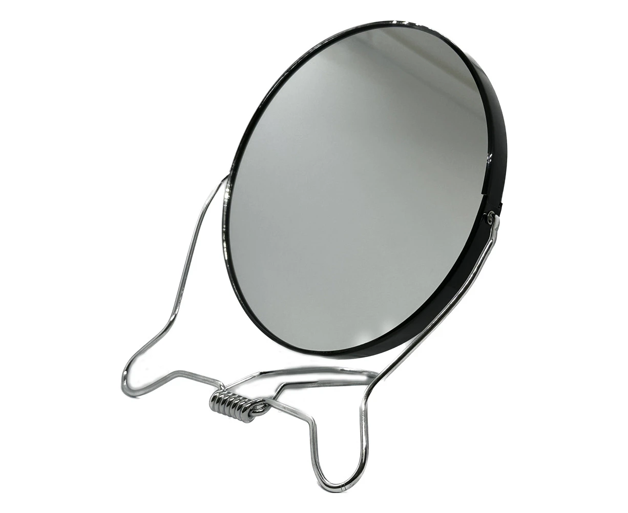 Crewman Mens 2-Sided Shaving Mirror on Stand - 145mm Diameter, 2x Magnification