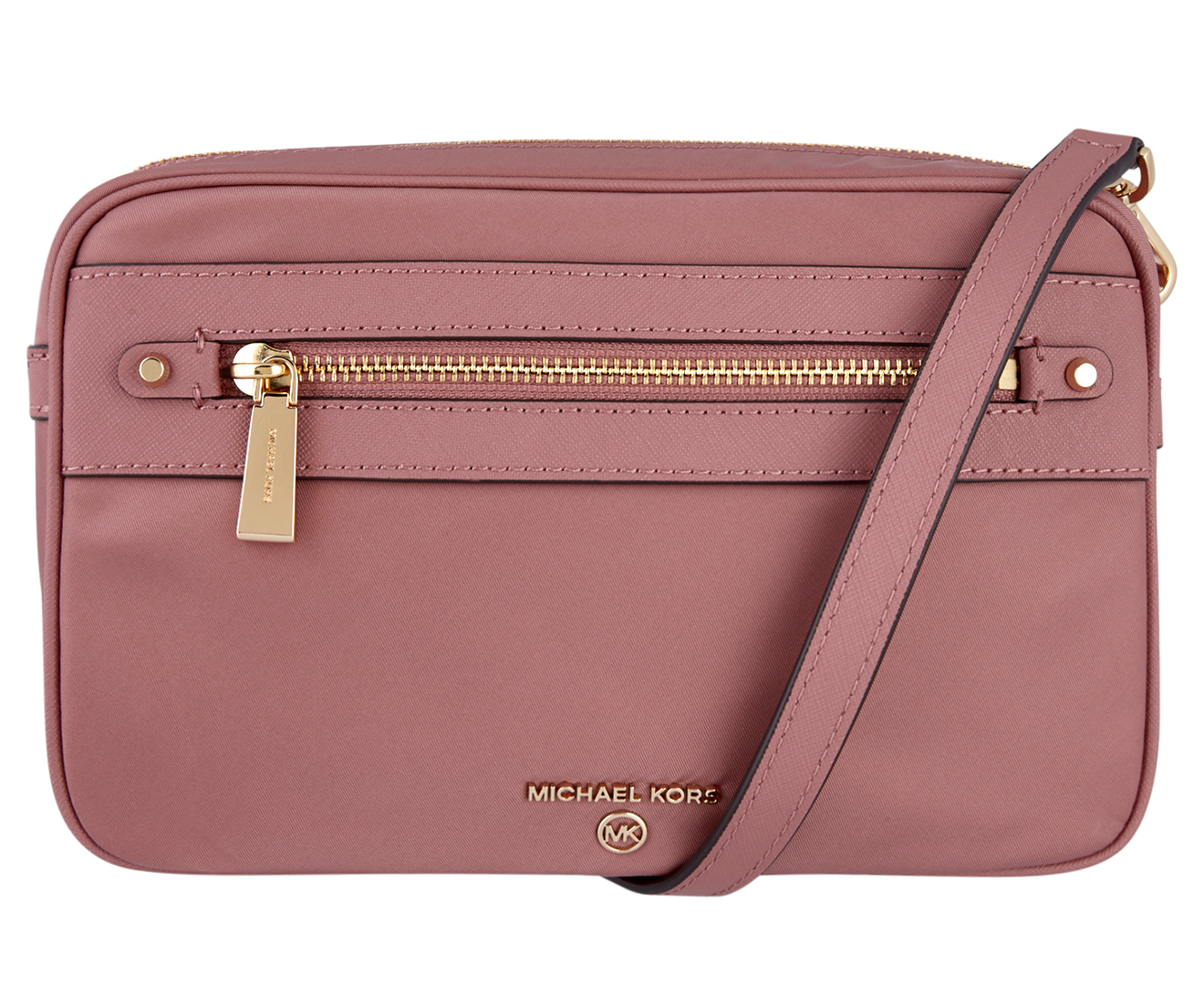 Michael Kors Jet Set Charm Nylon Crossbody Bag - Rose 