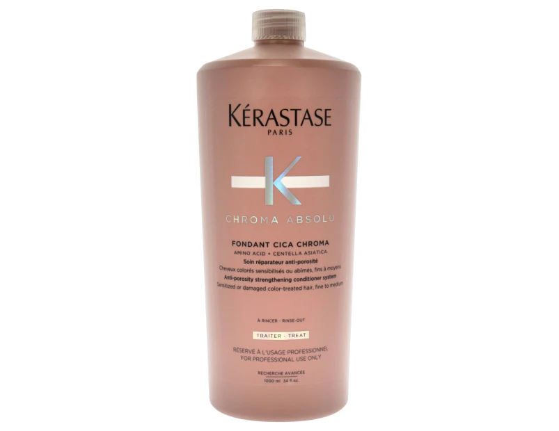 Kerastase Chroma Absolu Fondant Cica Conditioner for Unisex 34 oz Conditioner