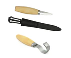 Mora 120 162 Wood Carving tool chisel Set - spoon bowl carving - Made in Sweden