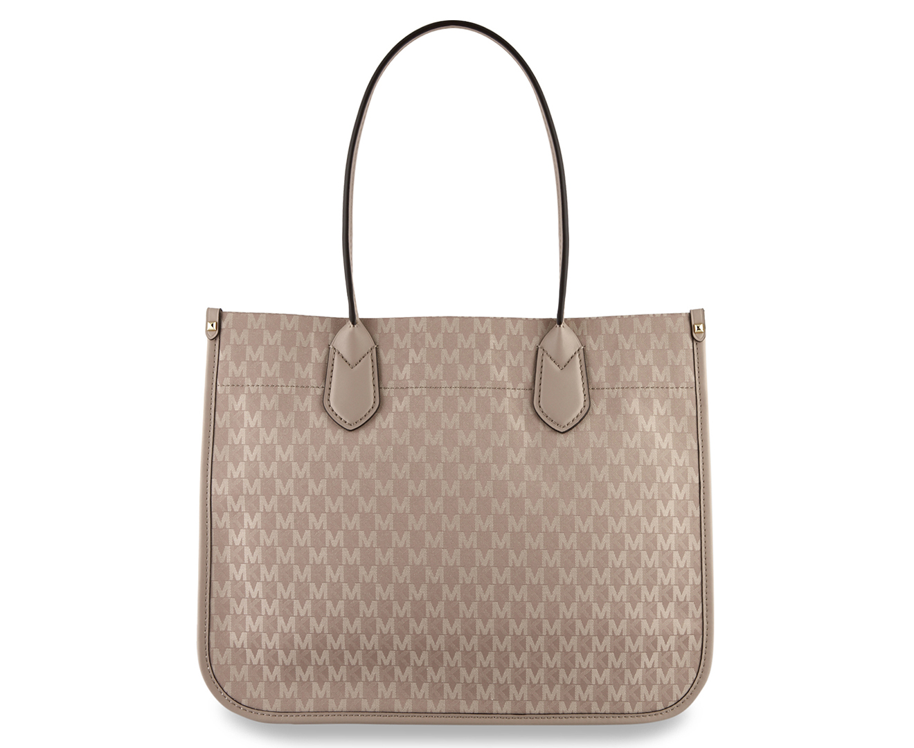 MICHAEL KORS: Heidi Michael bag in monogram canvas - Pink