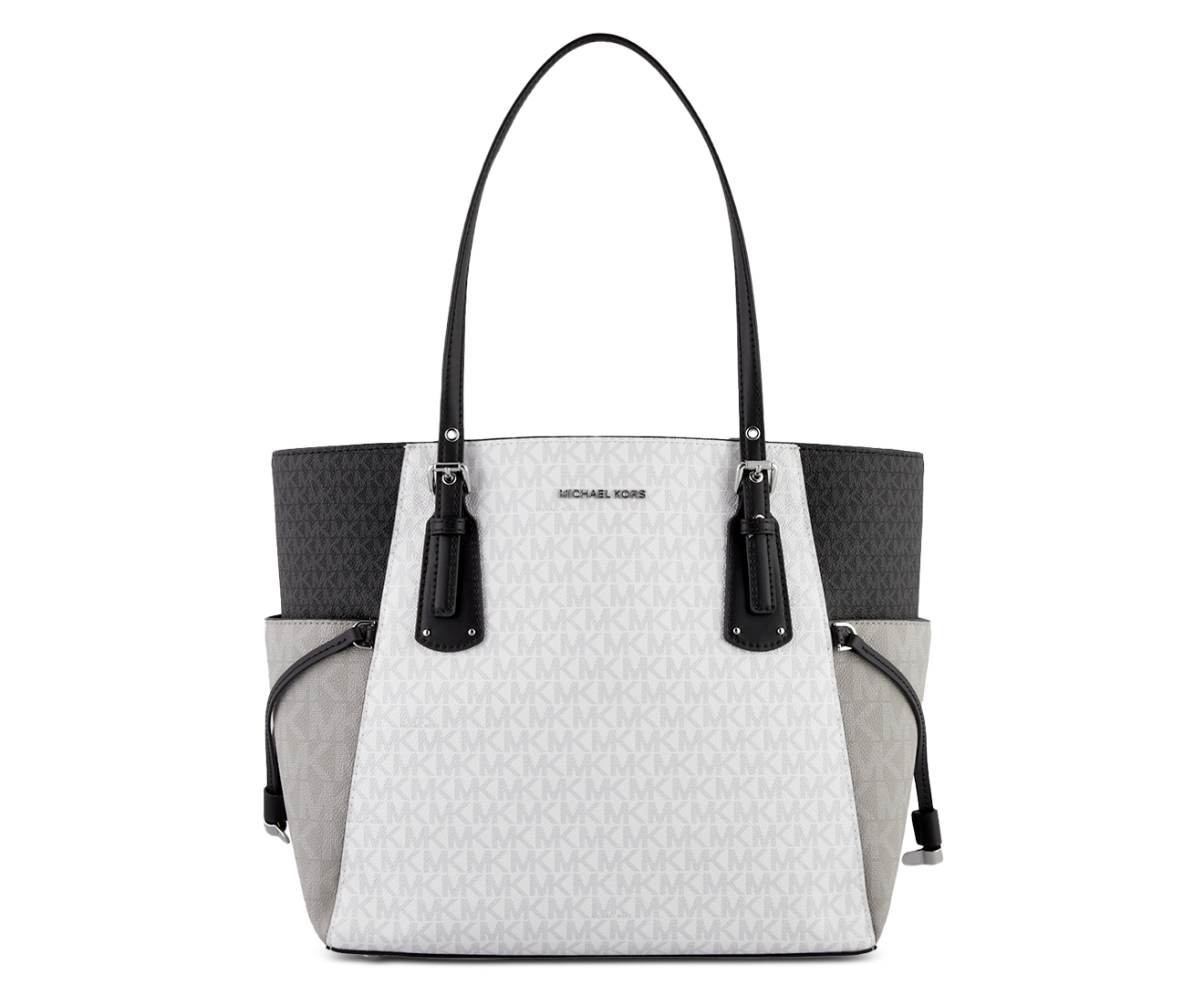 Michael Kors Voyager East/West Tote Bag - Bright White/Multi |  .au