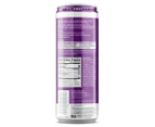 12 x Optimum Nutrition Essential Amino Energy + Electrolytes Sparkling Hydration Drink 355mL - Grape