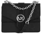 Michael Kors Greenwich Small Convertible Crossbody Bag - Black