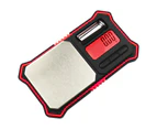 Fuzion - Red Digital Pocket Scale - 0.01 grams x 200 grams