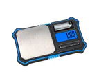Fuzion - Blue Digital Pocket Scale - 0.01 grams x 200 grams