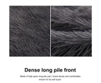 Sunshine Throw Blankets Fuzzy Extra Comfortable Nordic Long Hair Breathable Throw Blankets for Couch-