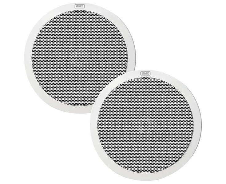 GME GS520W 110W 6" Marine Speakers - White