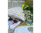 Organic Cotton Cushion Cover | Multicolour 45cm Square