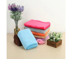 Sunshine Coral Fleece Blankets Super Soft Shaggy Universal Solid-color Fleece Blankets for Sofa-Dark Blue