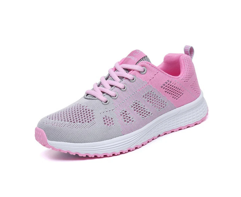 Women Shoes Summer Air Mesh Sport Aqua Shoes Outdoor Women's Quick Dry Water Shoes Sneakers unisex running shoes - Grey