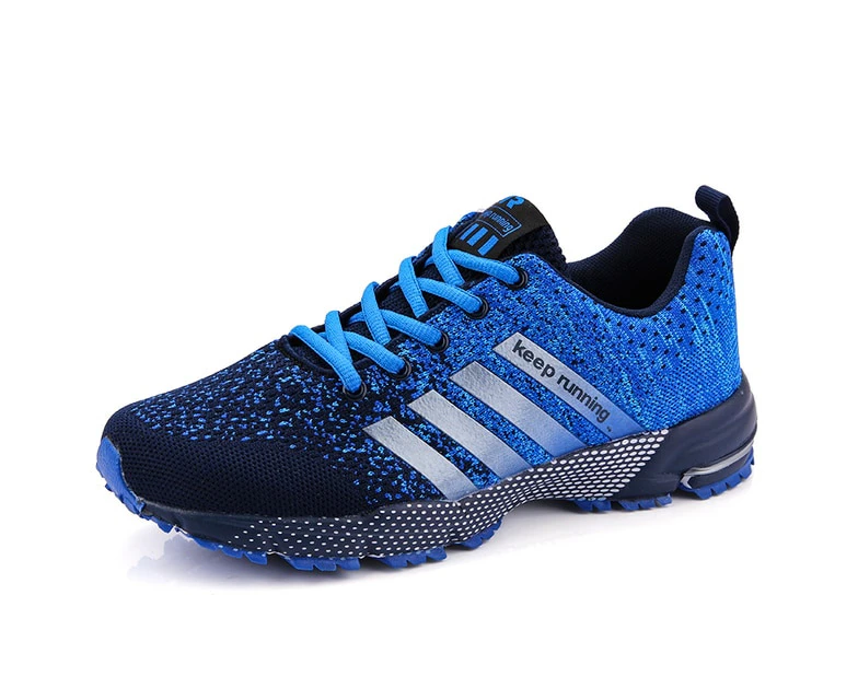 Women Running Shoes Breathable Outdoor Sports Shoes Lightweight Sneakers - Blue