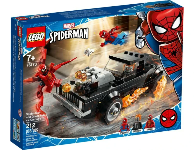 LEGO 76173 Marvel Super Heroes Spider-Man and Ghost Rider vs. Carnage BRAND