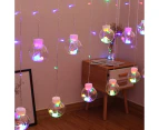 Water-resistant Wishing Ball Curtain String Lights Fairy Hanging Lights for Christmas Tree Decoration Patio Lawn Garden Wedding-Colorful