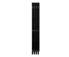 Oikiture 8 Panel Room Divider Wooden - Black