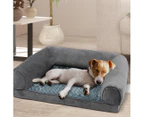 Pawz Pet Bed Sofa Dog Beds Bedding Soft Warm Mattress Cushion Pillow Mat Plush M