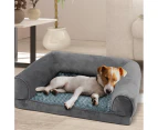 Pawz Pet Bed Sofa Dog Beds Bedding Soft Warm Mattress Cushion Pillow Mat Plush M