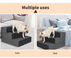 Pawz Multi-steps Dog Ramps For High Bed Stairs Portable Climbing Ladder 3 Steps