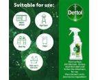 2 x Dettol Tru Clean Antibacterial Multipurpose Surface Spray Crisp Pear 500mL