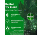 3 x 90pk Dettol Tru Clean Antibacterial Multipurpose Disinfectant Wipes Crisp Pear