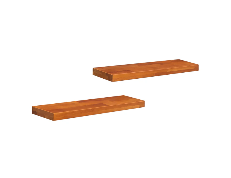 Hayes Deluxe Solid Timber Floating Shelves with Countersunk Hidden Brackets