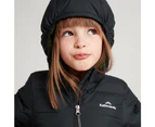 Kathmandu Epiq Kids Down Puffer Warm Outdoor Winter Jacket  Basic Jacket - Black