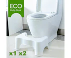 Sit and Squat Squatty Potty Stool ECO NON-SLIP Toilet Stools Healthy