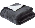 Blanket Double-Sided Blankets, Cozy Blankets, Thick Warm Sofa Blanket Fluffy Fleece Blanket,70x100cm