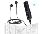 Bluetooth Adapter Receiver, Portable Bluetooth 4.2 Handsfree Audio Receiver Kits and Mini 3.5mm AUX Wireless Audio Adapter for Car Speaker Headphone