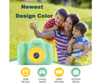 Kids Camera Digital Cameras for Kids Camcorders Toddler Camera for Kids Birthday Gifts for Girls Boys Toys with SD Card 8M Pixels Green