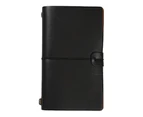 Traveler Journal Diary Loose-leaf Notebook Pen Holder Record Book Stationery - Orange