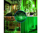 St. Patrick's Day Solar String Lights, Mini 100 LED Copper Wire Lights, Fairy Lights, Indoor Outdoor Waterproof Solar Decoration Lights