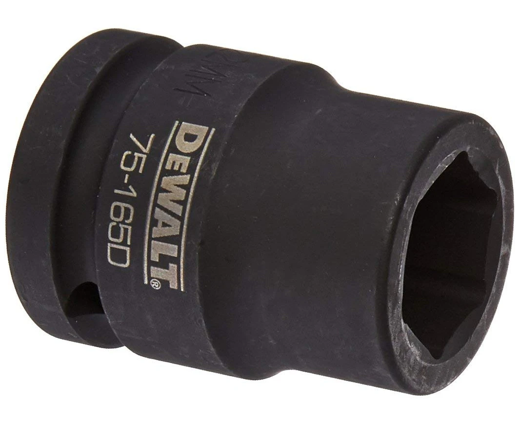 (22MM) - DEWALT 3/4" Drive Impact Socket 6 PT 22MM