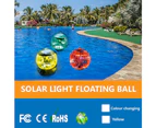 2Pcs Solar Pool Light, Floating Pool Light Led Ball Light, Color Changing Waterproof Pond Light