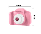 Kids Camera Children Digital Cameras Video Camcorder Toddler Camera for Kids Birthday Gifts for Girls Boys Toys with SD Card 8 million pixels-Pink