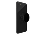 PopSockets Universal Swappable PopGrip Holder/Stand/Grip w/Base Black for Phones
