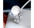 Sunshine Creative Spaceman Night Light LED USB Cartoon Nursery Night Light for Kids-White