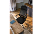 Maclaren Milton Neck Support Mesh Home & Office Chair - Black Black