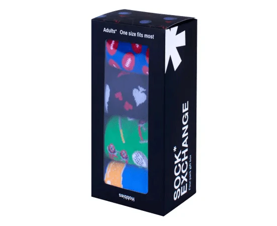 Socks Gift Boxed 4 Pairs-Hobbies