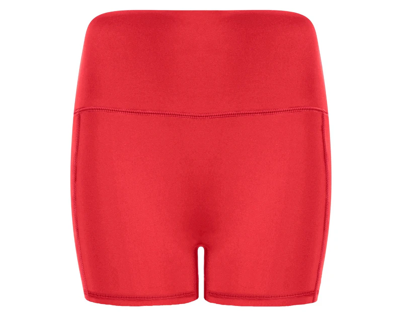 Tombo Womens Pocket Shorts (Hot Coral) - PC4732