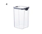 Colorfulstore Clear Food Storage Box Container Moisture Proof Grain Bottle Jar Kitchen Supply-