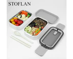 Lunch Box - Stainless Steel Heated Lunch Box - Insulated Bento Box Multifunctional-Containers Lunch Box Containers With Compartments