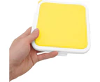 Reusable Sandwich Boxes Storage Box Container Lunch Box Food Storage Case-Yellow